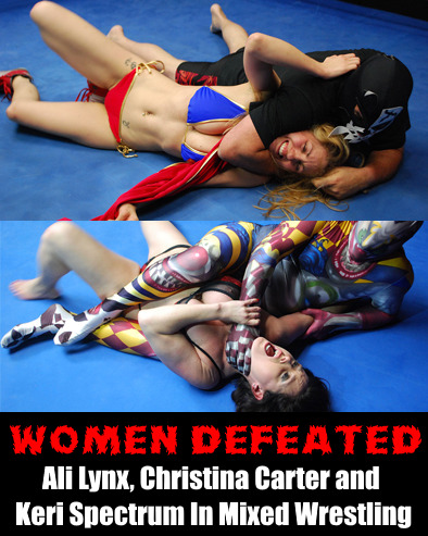 A new blog post is up at Women Defeated. Looking at three new matches from Double Trouble Production