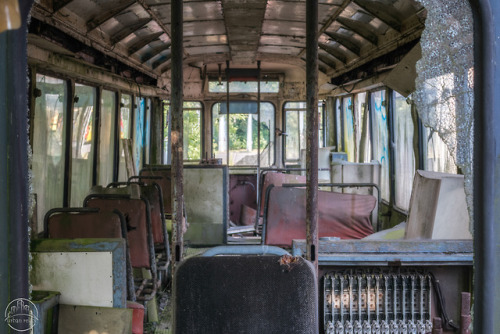 urbanrelicsphotography: WATTMANThis still active tram depot was built in 1915. There is not much lef