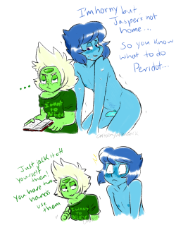 Peridot on other hand doesn’t put up with