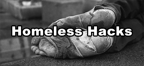 yamihirugashi:  listhacks:  Homeless Hacks because it can happen to anyone. If you
