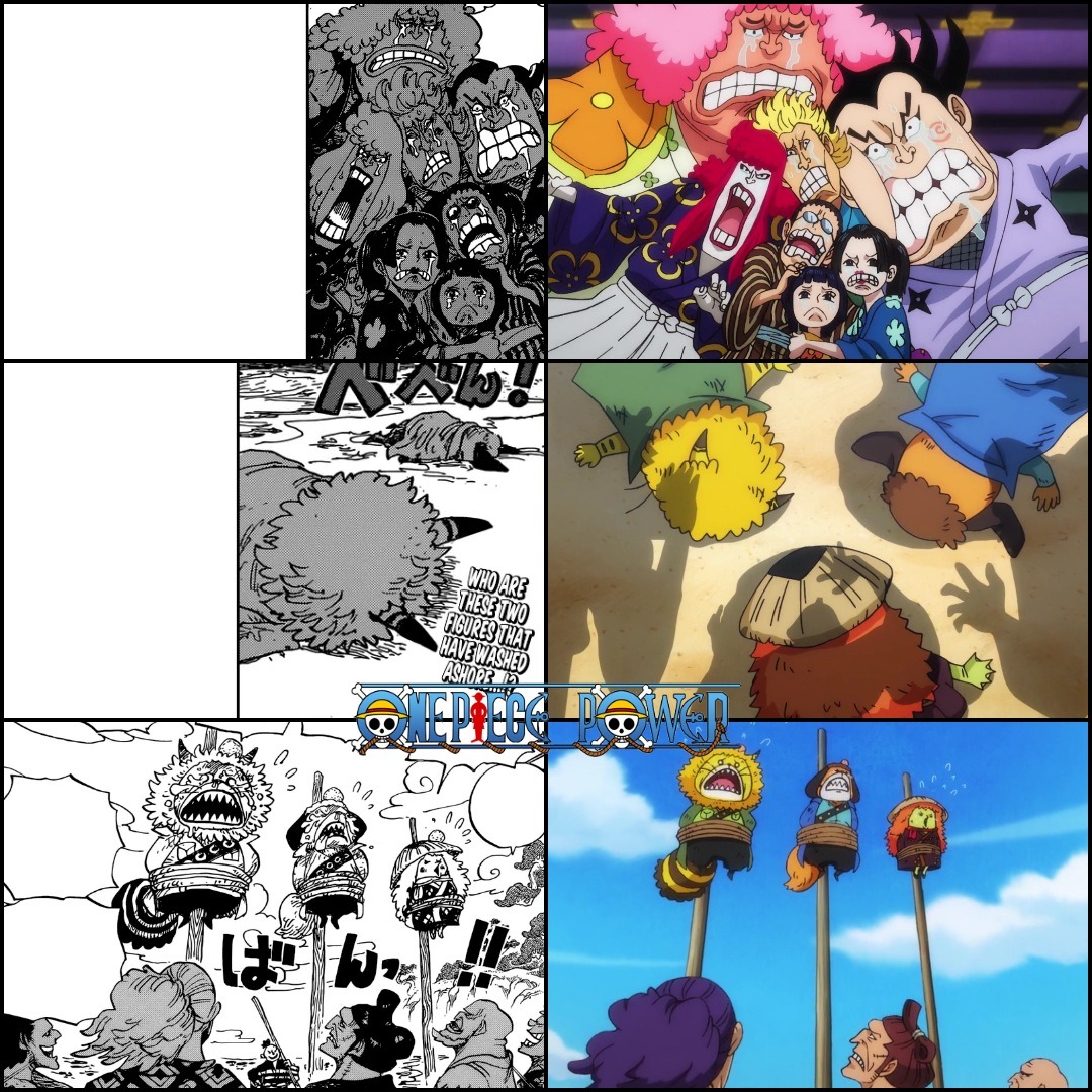 Episode 962 Vs Chapters 962 963