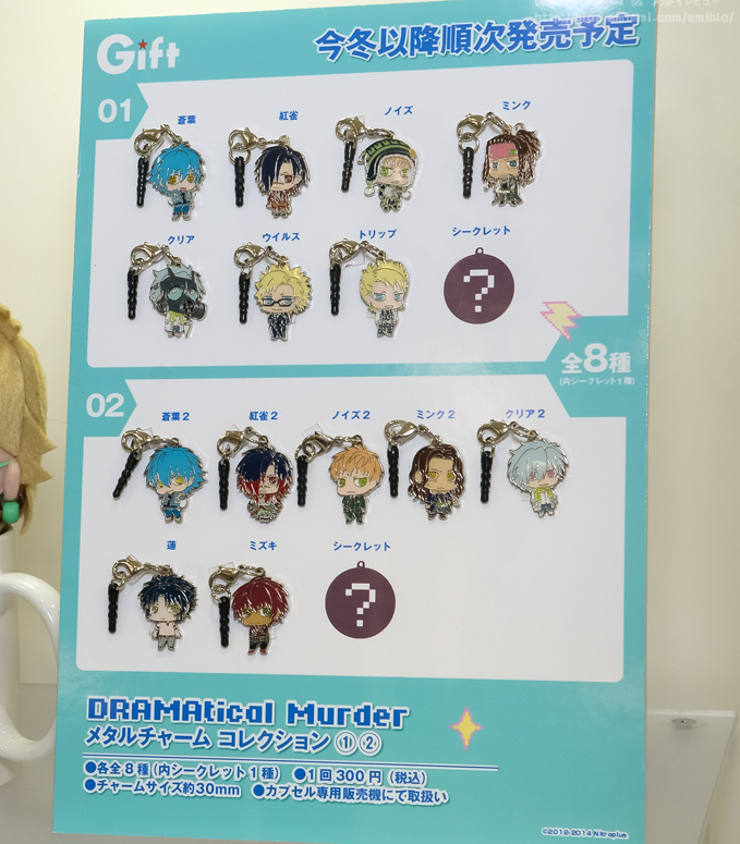 kokuryuu-shopping-service:  DRAMAtical Murder New Products Gift + Good Smile Company