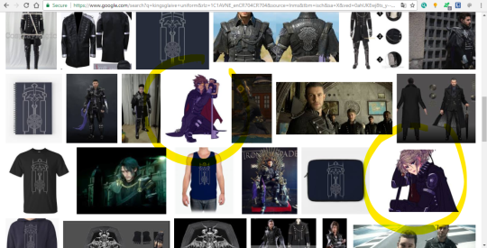 destiny-islanders:  geek-kie: Hey @destiny-islanders, I am not sure if you are aware of it, but some of your art work showed up in google search result for Kingsglaive uniform.  You are now internet level famous.  Oh man hahahahaMy doodles probably aren’t