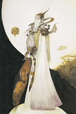 anxiou:  Yoshitaka Amano “Muse” 