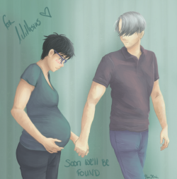 noon30ish:    Viktor’s heart soared, and he did his best not to squeal as loudly on the outside as he was on the inside.  Soon We’ll Be Found - lilithsinsSo I’m not normally a huge fan of ABO, or even mpreg. Not really my thing.But Lilithsins’