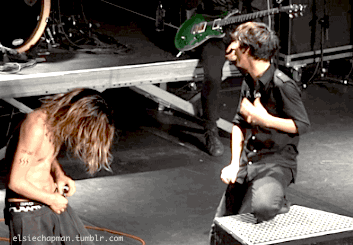 natgasm:  elsiechapman:  ryota, le bataclan, paris. my apologies for the shaky fan cam!   good thing i wasn’t there…I would’ve died.