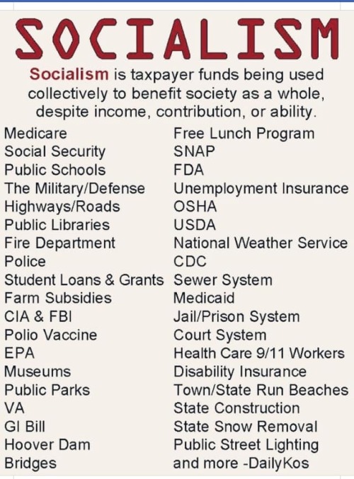 whatareyoureallyafraidof:    “Democratic Socialism” is a Boogeyman Republicans use to scare people into voting against their own self-interest.