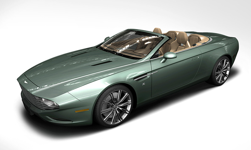 shipwreckedinsc:  The Aston Martin DB9 Spyder Zagato Centennial. Read about the one-off