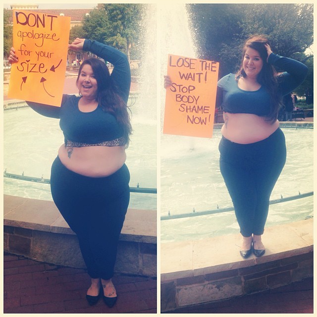 nataliemeansnice:  there’s no wrong way to have a body.  (at University of North
