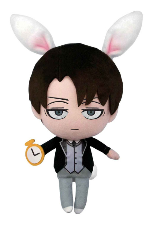 fuku-shuu:  Banpresto Ichiban Kuji has released more images of the Eren & Levi fairy tale plushes as well as the official image for “Krista in Wonderland” (Following Red “Riding Hood Mikasa”)! More from the Ichiban Kuji/Shingeki! Kyojin Chuugakkou