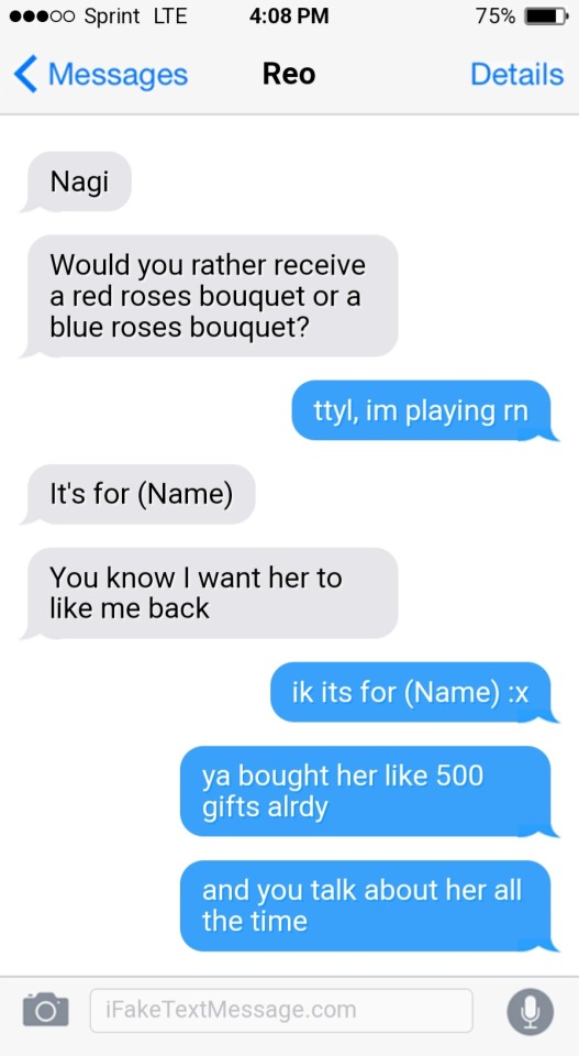 Them Talking About You With Their Friend