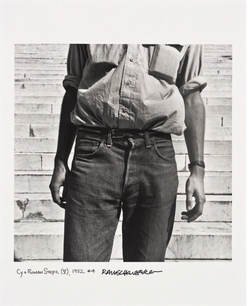 newloverofbeauty:Cy Twombly by Robert Rauschenberg,