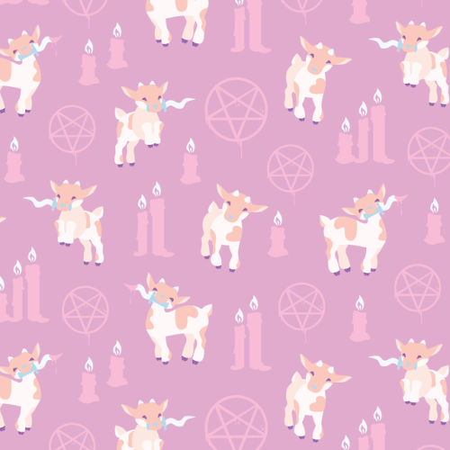 pastel goth pattern tumblr