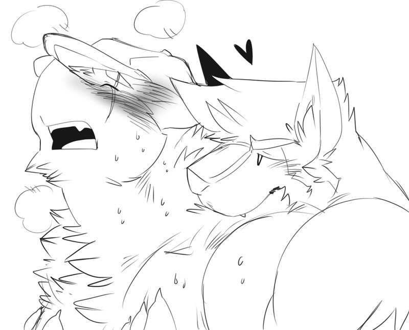 gengacanvas:  Cute Canines. Featuring Wuffle from WuffleComics, a couple of my own