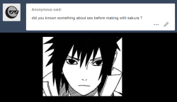 sasukeuchiha-eternalmangekyou:  Yes, I did. It’s not like I didn’t know what I was doing.