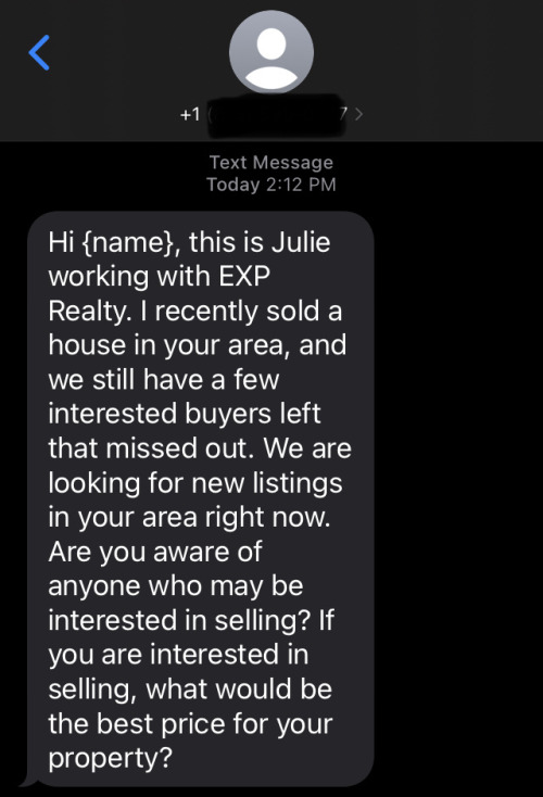 I Like To Have Fun With Spam Texts Sometimes.