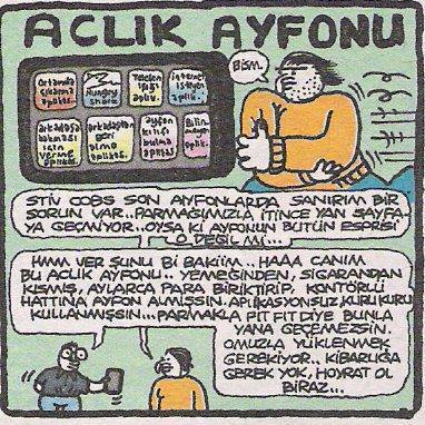 AÇLIK AYFONU
 
 - Stiv...