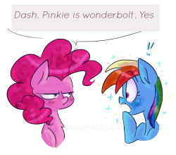 pinkie is a pony of many talents..I’m getting back into the series god damn it (supermarblesoda)