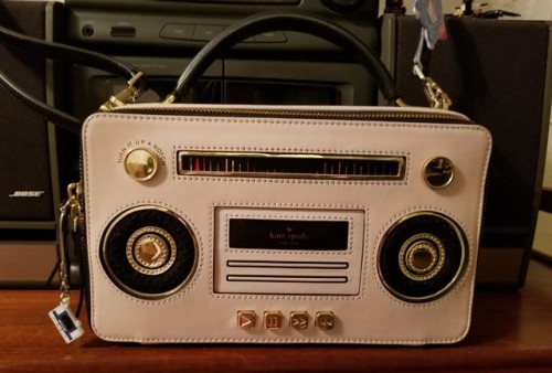 soundwave-and-cassettes:  wonderingypsy18: soundwave-and-cassettes: My Soundwave bag <3  😵😮😐 Where Soundwave charm? Want. Need. NOW.  Right here