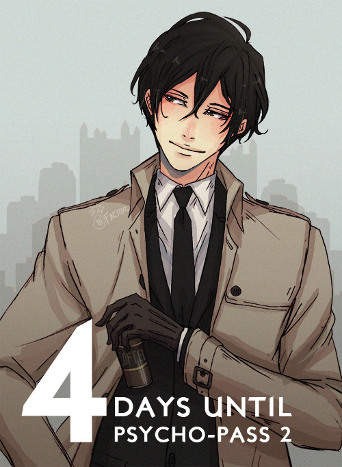 pineapplefactor:  4 DAYS UNTIL PSYCHO-PASS 2♡ 