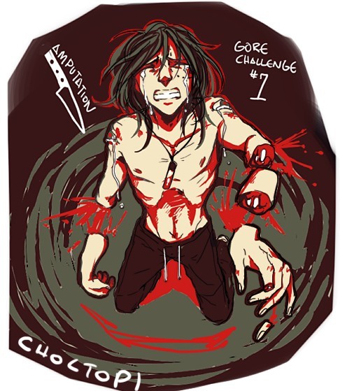 choctopi: A little late on  goretober, but whatever! I figure I’ll just post a bunch of t