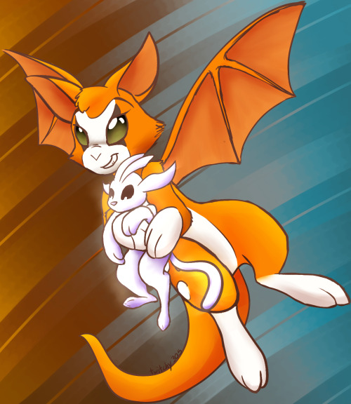 likeableartist:twitchy305:a thing i didn’t some time ago feel like i should post it before it gathers dust  fidget and ori adorable little bundle of joylooks adorable man X3Ahhhh Fidget~! <33