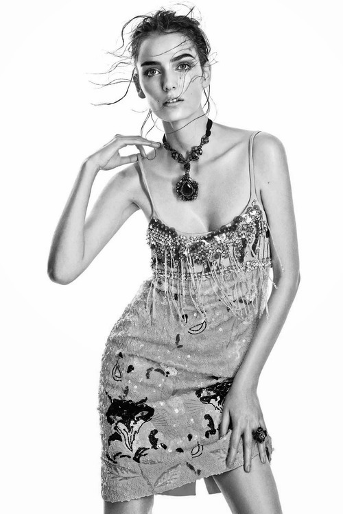 amy-ambrosio:Zuzanna Bijoch in “The Shining&ldquo; by Andreas Sjodin for Vogue Japan, June