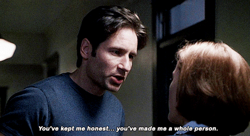 mulderscully: I don’t know if I wanna do this alone. I don’t even know if I can, and if I quit now, 
