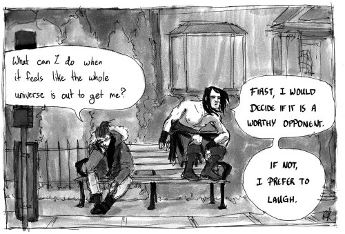 smidgeonink: wealdcomics: By Crom! is Rachel Kahn’s joke-a-panel autobiographical comic featur