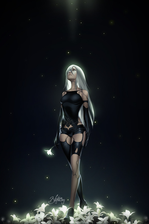 zolaida: Here’s the full result of me trying to get over the feels I got from NieR: Automata!twitter ✧ deviantart ✧ prints ✧ facebook ✧ artstation ✧ instagram ✧ paigeeworld   ✧ gumroad  