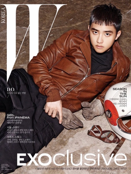 EXO for W Korea July Issue