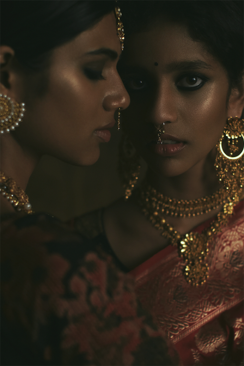 THE PALACE OF GOLD by Amrapali JewelsPhotography: Omkar ChitnisModels: Manvitha Mallela, Namrata Tri