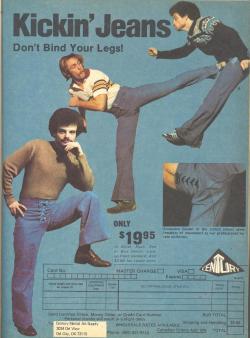 pauljpeg:  m4ge:  devilduck:  KICKIN’ JEANS  Fun fact Century still exists and is one of the biggest martial arts suppliers out there. And yes, they do still sell kickin’ jeans.  For all of your casual kicking needs  