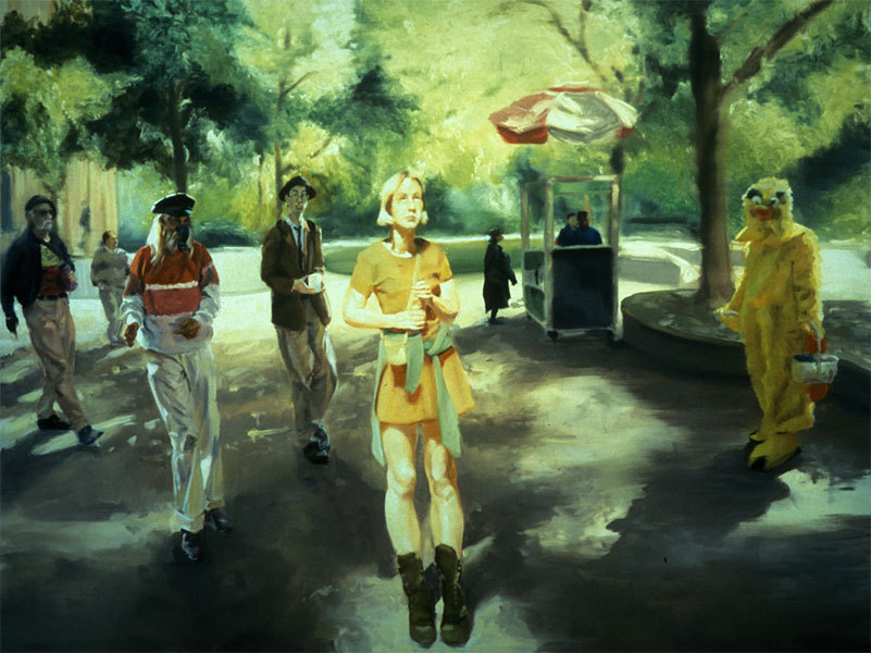 Eric Fischl (b. New York City, 1948), So she moved into the light (1997)