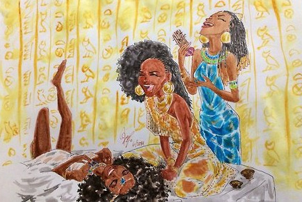 summernae:
“ fyblackwomenart:
“ Untitled by JPDeviantartist
”
Sisters
”