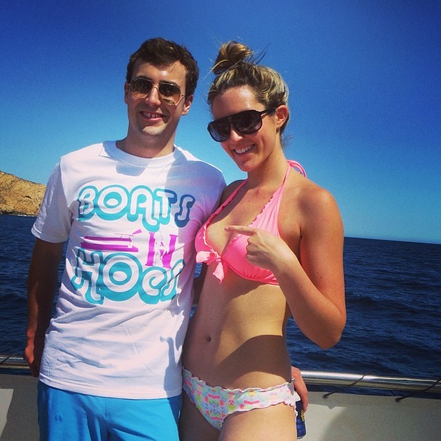 Wives and Girlfriends of NHL players — Jordan Eberle & Lauren Rodych