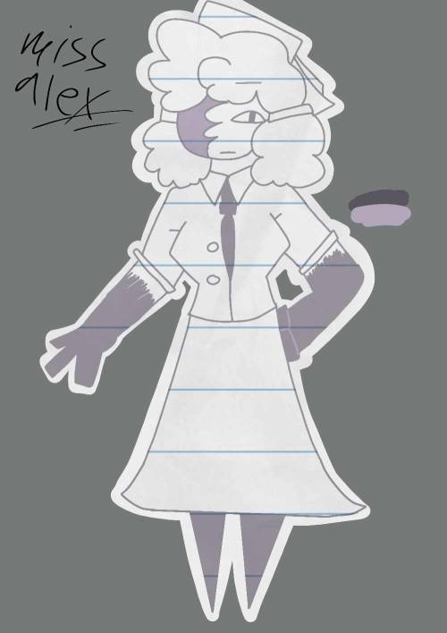 This Is My Cousins Character Her Name Is Miss Alex Credits To #Erinsstuff2