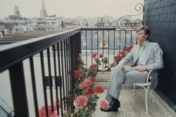 bonjourfrenchwords:  David Bowie in Paris.