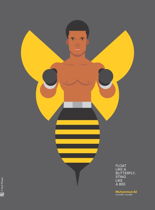 FLOAT LIKE A BUTTERFLY, STING LIKE A BEE