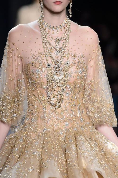 placedeladentelle: Fall Winter 2016 Trend - Lingerie as Outerwear : Marchesa