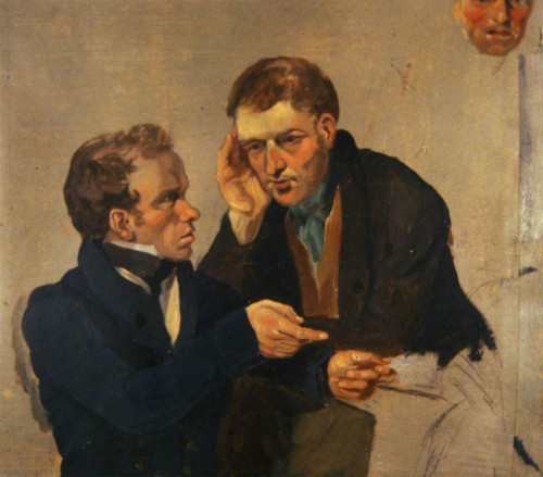 Client Being Instructed by a Law Agent, 1827, George Harvey