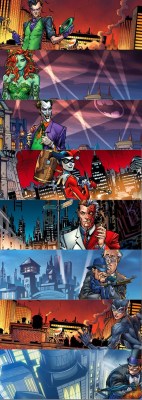comicblast:  gotham villains and anti heros 