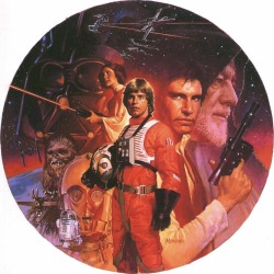 boomerstarkiller67:  Star Wars Commemorative Plates - art by Morgan Weistling