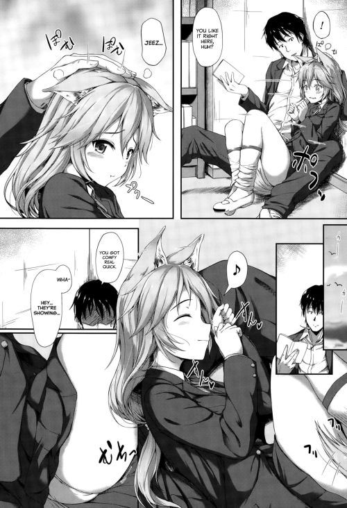   Anata no Kaori ni Sasowarete by AwayumeEnglish Translation from Nhentai.A boy going to a school attended by humans, demons and beasts meets a quiet dog girl in the library, and discovers it truly is the time for the beast girls to be “in season”Rest