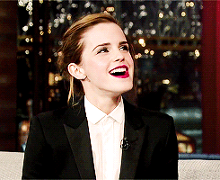 my-eyes-open:  Emma Watson on The Late Show with David Letterman, 25th of March 2014 