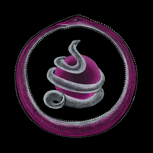 Laural Virtues Wauters - 1: Serpent – Root Chakra – Base of Spine, 2013  2: Islam - Crown Chakra - T