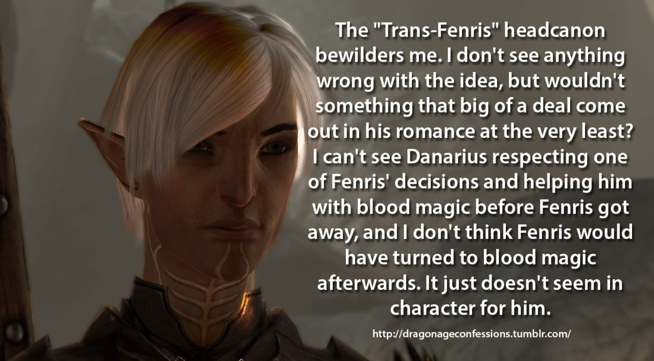 How Dragon Age Inquisition helped me find belonging as a trans man