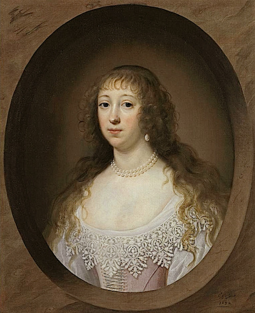 Elizabeth Tryon, wife of John Huxley by Cornelis Jonson, 1632