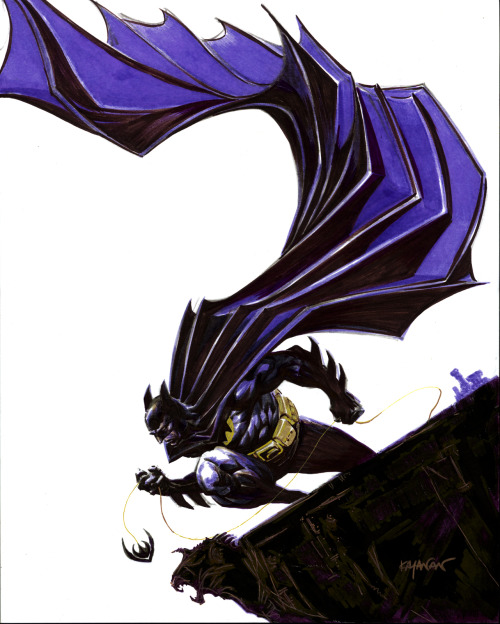 brianmichaelbendis:  Dark Knight by Rafael adult photos