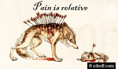 zibofffanpage:Pain is relative.